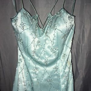Precious Formals Prom Dress! Size 2, Diamond-top!